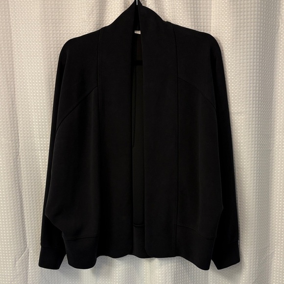 lululemon athletica Tops - Lululemon Softstreme Drop Sleeve Wrap ~ 10 ~ Black